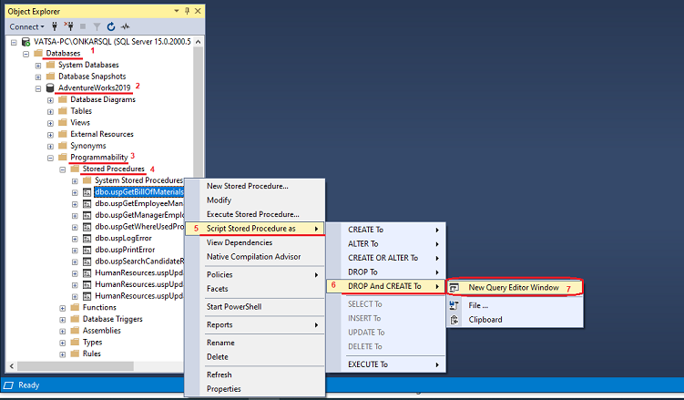 How To Generate Scripts For Database Objects In SQL Server