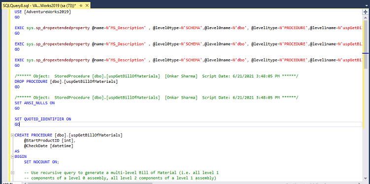How To Generate Scripts For Database Objects In SQL Server