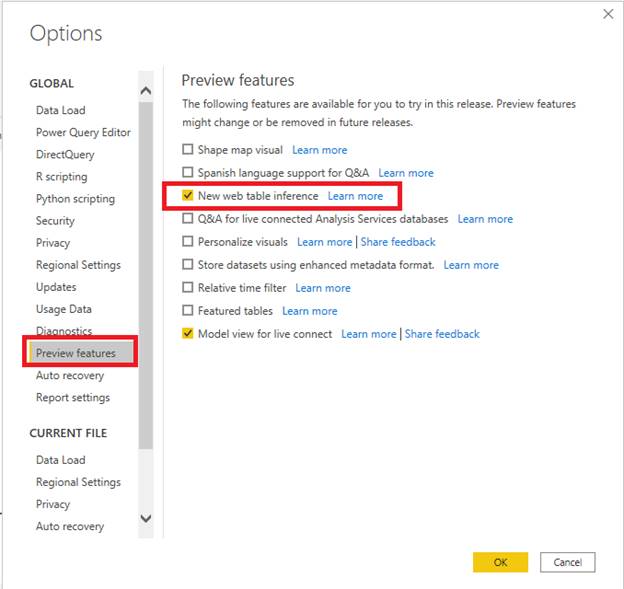 How to Get Data from Web Page into Power BI