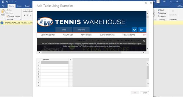 How to Get Data from Web Page into Power BI