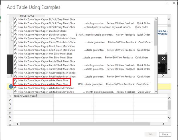 How to Get Data from Web Page into Power BI