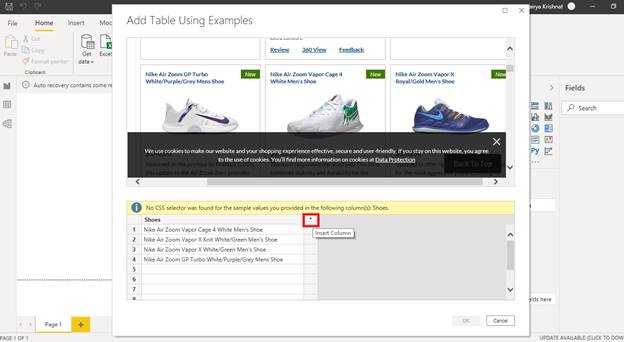 How to Get Data from Web Page into Power BI
