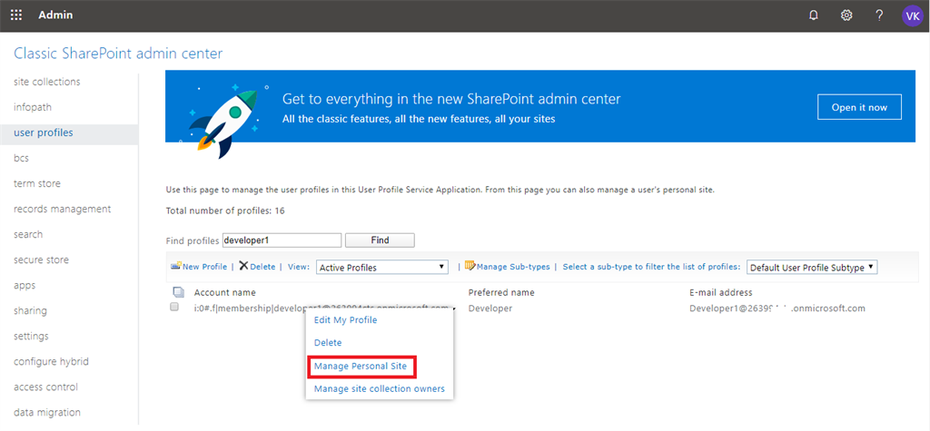 How To Get Site Admin Access Of Another User's OneDrive For Business