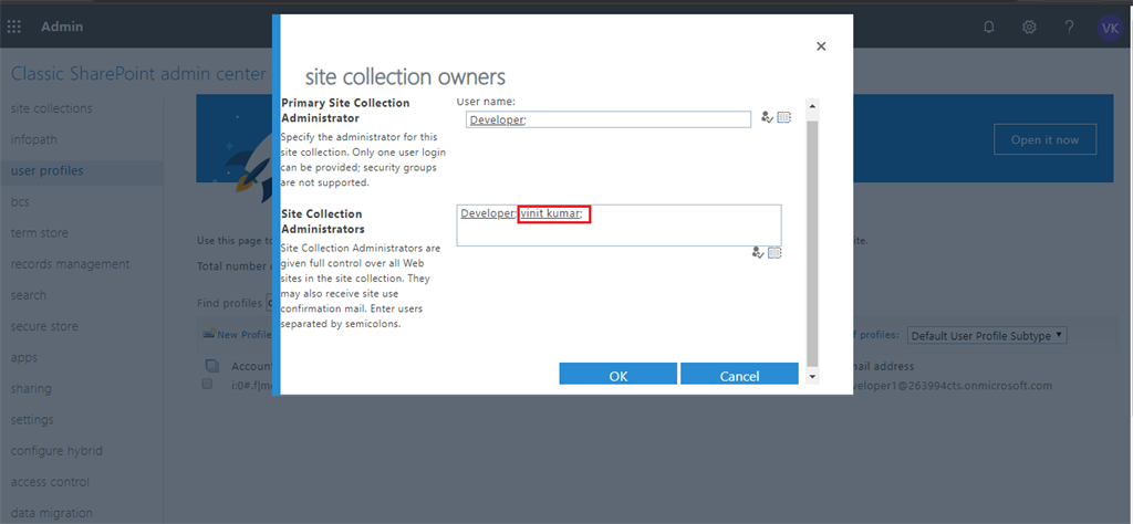 How To Get Site Admin Access Of Another User's OneDrive For Business