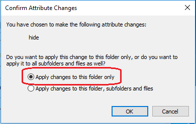Apply changes