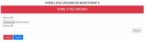 Forms In Bootstrap Output