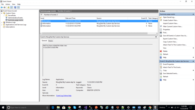 How To Implement NLog In WebAPI