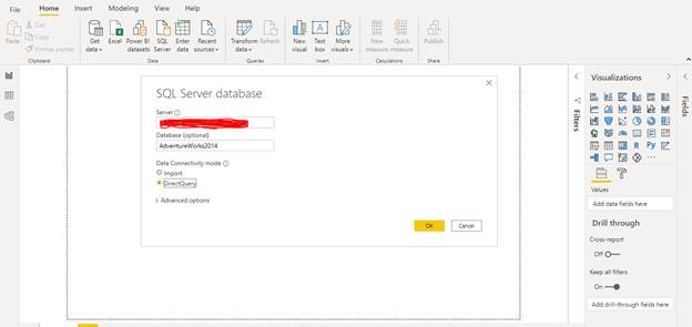 How To Import Data Directly From The SQL Query In Power BI