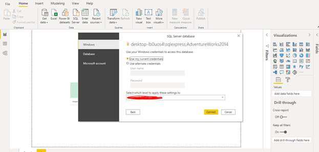 How To Import Data Directly From The SQL Query In Power BI