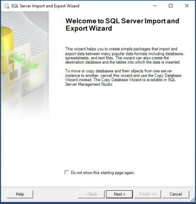 How to import Excel data in SQL Server 2014
