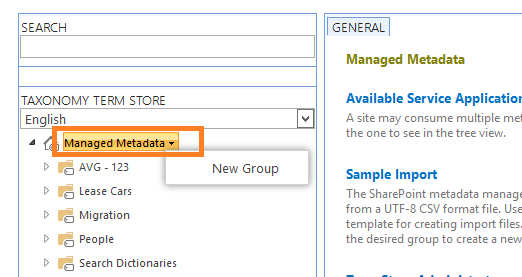 How To Import Managed Metadata Into SharePoint