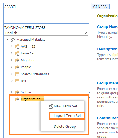 How To Import Managed Metadata Into SharePoint