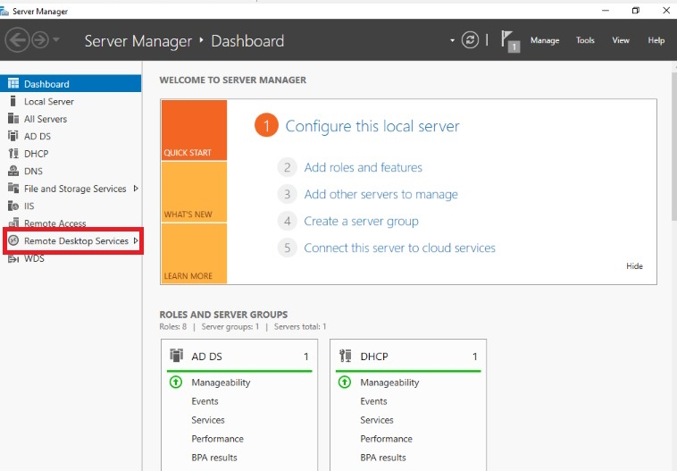 How to Install and Configure Web RD in Server
