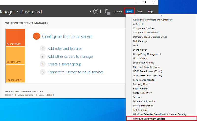 How To Install And Configure Windows Deployment Services in Server 2019