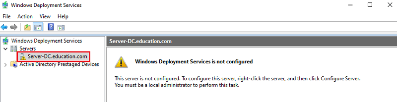 Install And Configure Windows Deployment Services in Server 2019