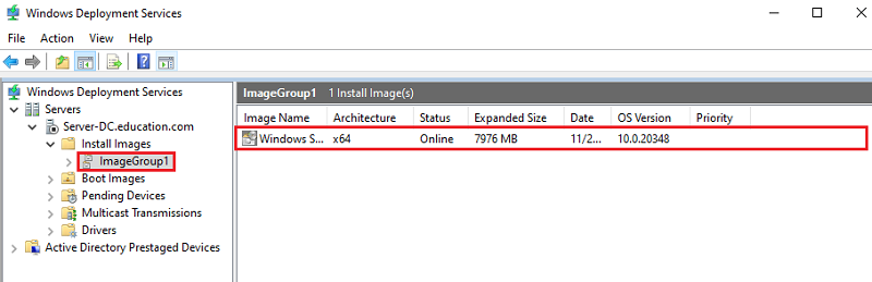 Install And Configure Windows Deployment Services in Server 2019