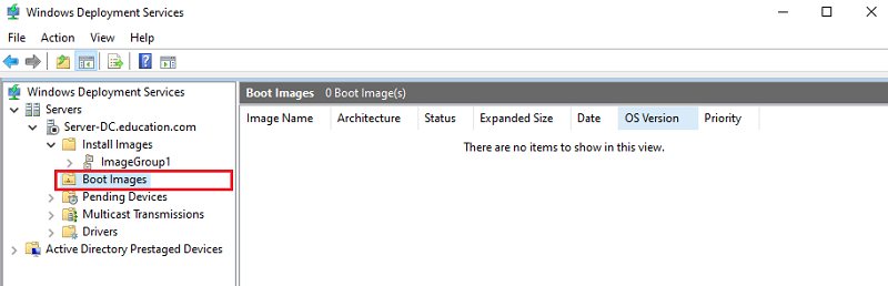 Install And Configure Windows Deployment Services in Server 2019
