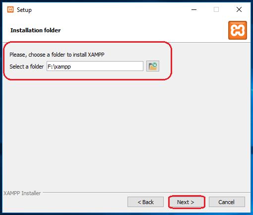 choose a folder