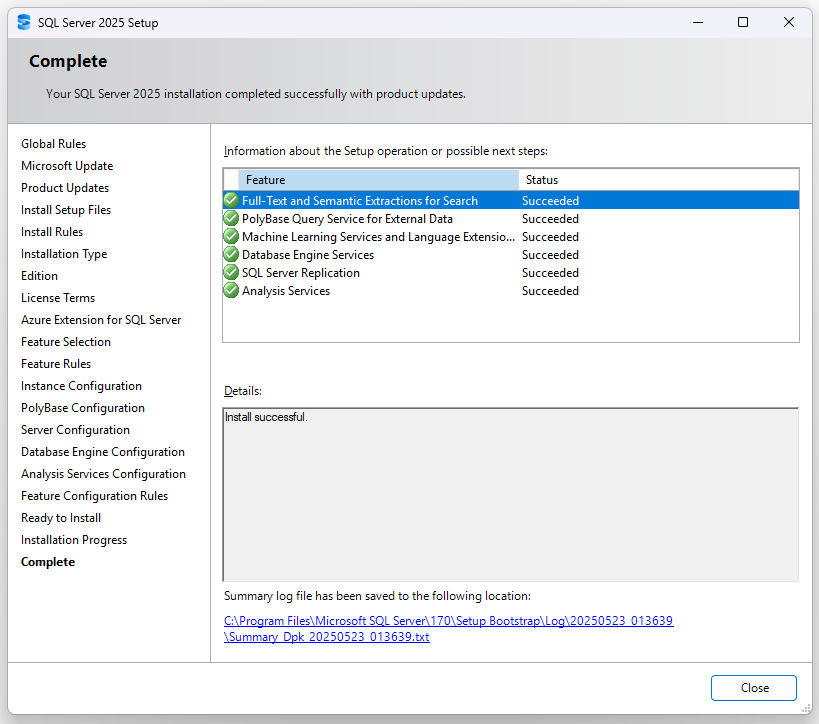 How to Install and Configure SQL Server 2025 in Windows