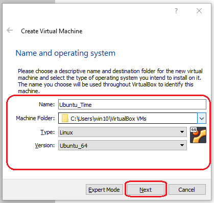 install virtualbox ubuntu on a windows 10