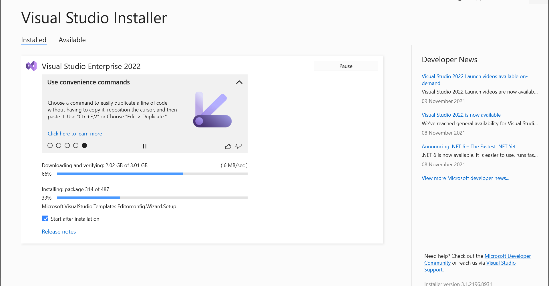 How To Install Visual Studio 2022