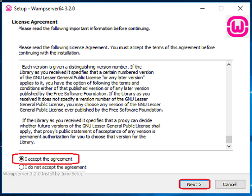 License agreement