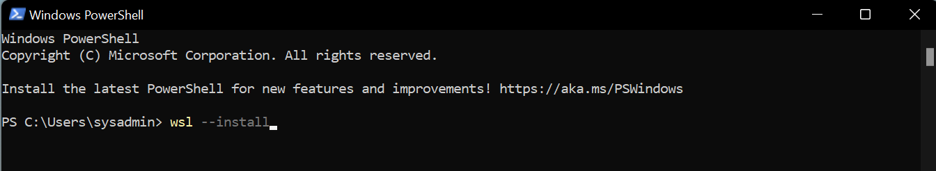 How To Install Windows Subsystem For Linux (WSL2) On Windows 11