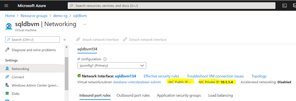How To Integrate Database Server With AppService Through The Private Virtual Network