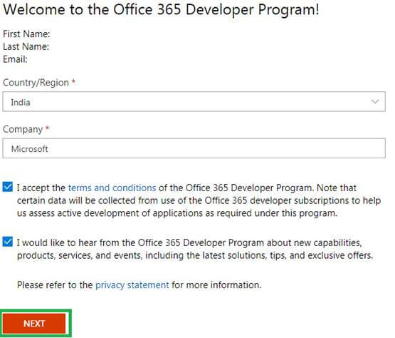How To Join The Office 365 Developer Program