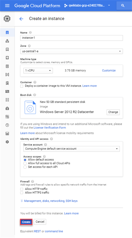 How To Launch A Windows Server Instance On Google Cloud Platform
