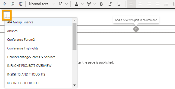 How To Link Pages in SharePoint Online