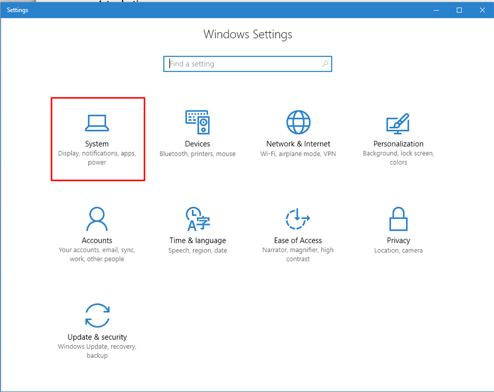 How To Manage System Settings Of Your Computer In Windows 10