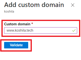 How to Map an External Domain Name to Azure