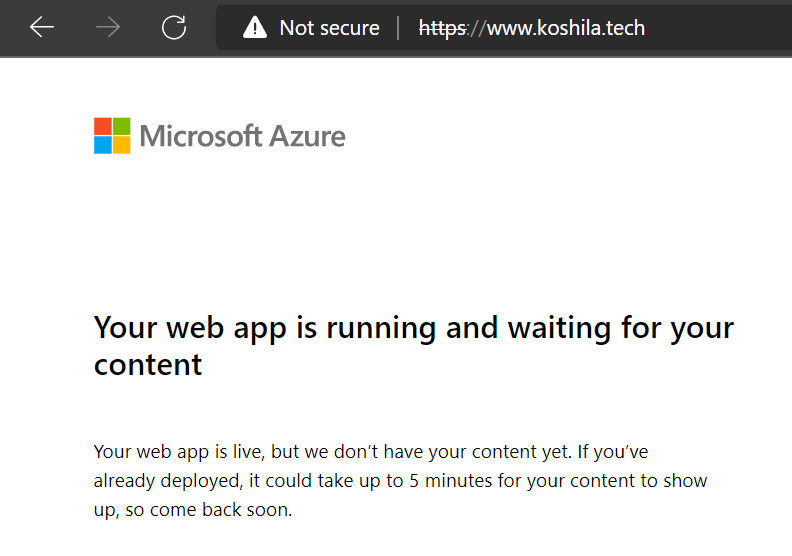 How to Map an External Domain Name to Azure