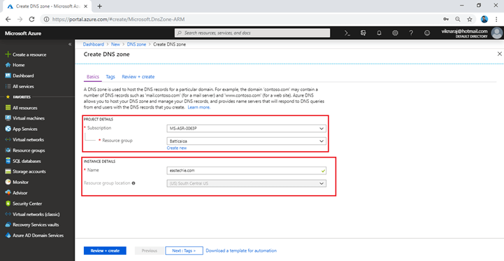 How To Map Our External Domain Name To Azure