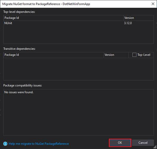 How to Migrate a .Net Fx WinForms App to .Net Core 3.1