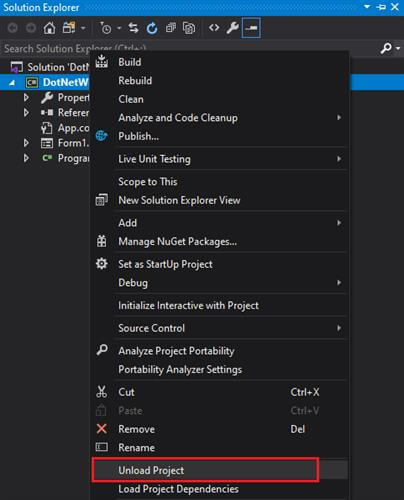 How to Migrate a .Net Fx WinForms App to .Net Core 3.1
