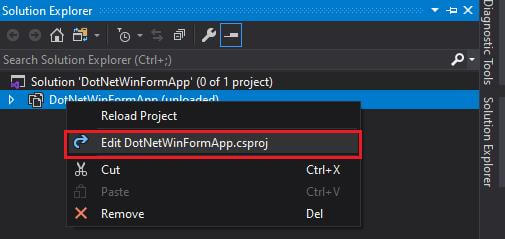 How to Migrate a .Net Fx WinForms App to .Net Core 3.1