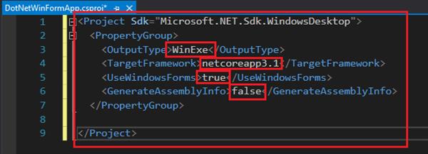 How to Migrate a .Net Fx WinForms App to .Net Core 3.1