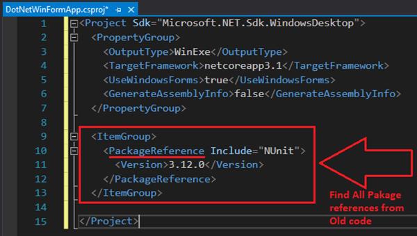How to Migrate a .Net Fx WinForms App to .Net Core 3.1