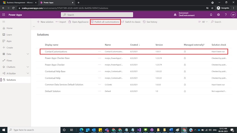 How to Move CRM Customizations  between Dynamics 365 CRM Environments using classic mode and Power Apps Maker Portal.