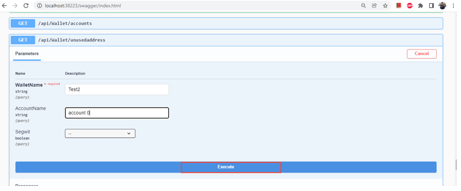 How To Perform Transaction Using Swagger API On Stratis Blockchain