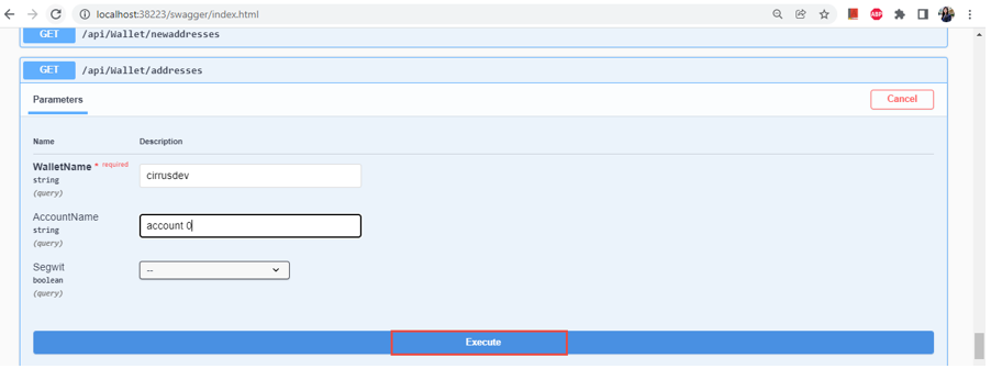 How To Perform Transaction Using Swagger API On Stratis Blockchain