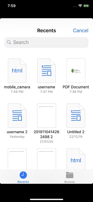 How To Pick A Document In Xamarin.iOS