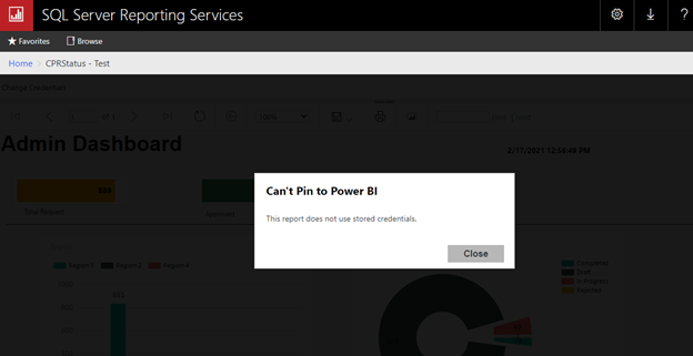 How To Pin SSRS Report To Power BI Service Cloud