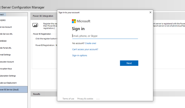 How To Pin SSRS Report To Power BI Service Cloud