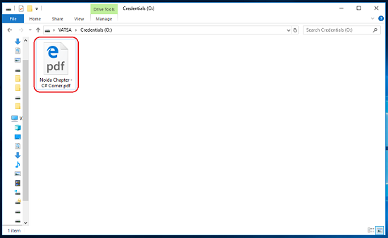 delete the original folder