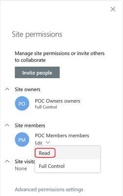 How To Provide Read Access To Microsoft Team Documents