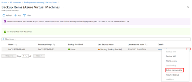 Azure virtual machine