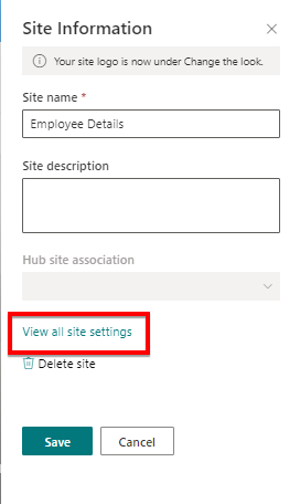 Remove Quick Launch Navigation Bar From SharePointCommunication Site